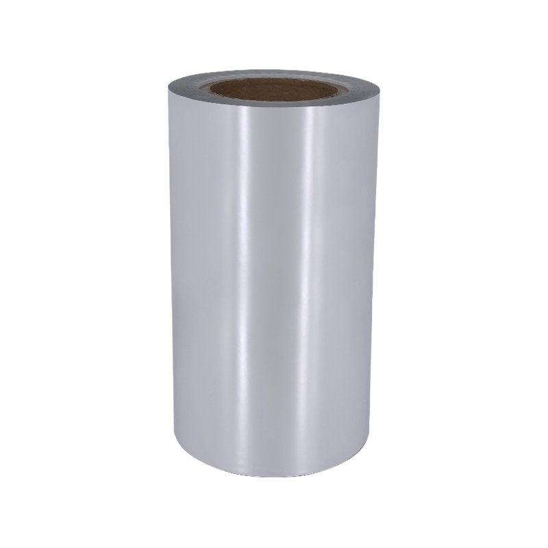 Kirkas hopea PP etikettimateriaali