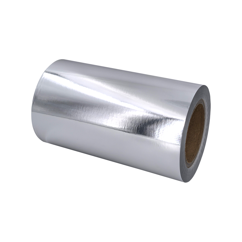 Kirkas hopea PP etikettimateriaali