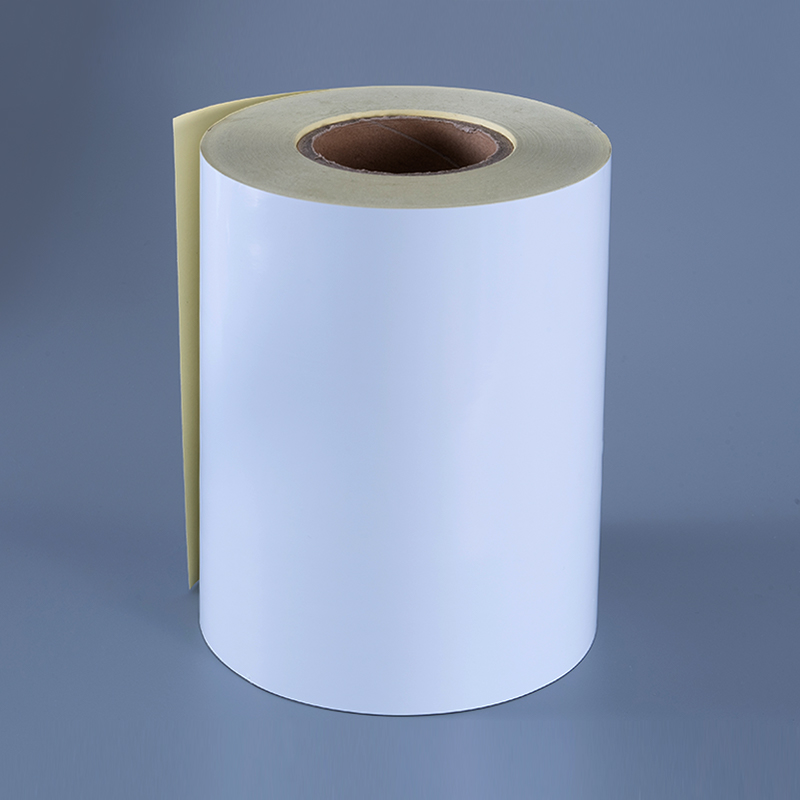 50mic kiiltävä valkoinen polyesterikalvo itseliimautuva etiketti irrotettavalla alkoholinkestävällä ja korkeita lämpötiloja kestävällä