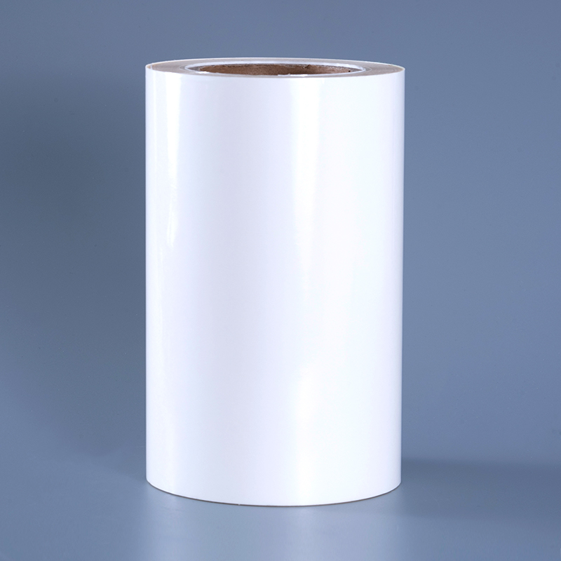 25 mic läpinäkyvä PET-kalvo irrotettavilla kirkkailla polyesteritarroilla