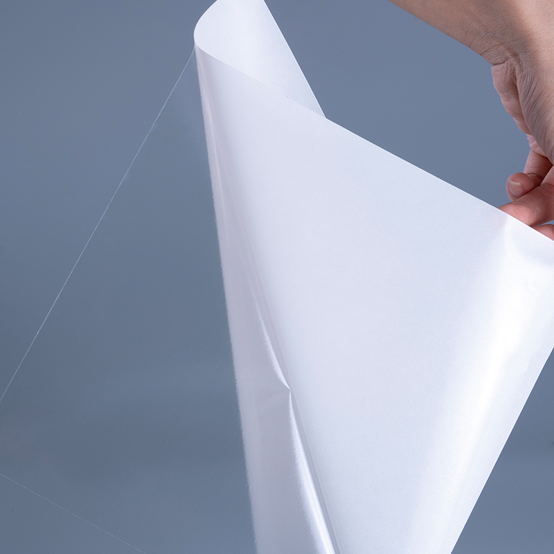 50mic läpinäkyvä itseliimautuva polyesterikalvo vinyyli tarratulostus tarra Jumbo Roll