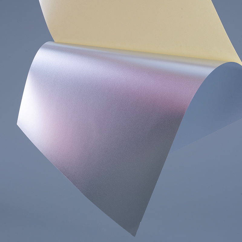 Itsekiinnittyvä mustesuihku, matta hopea PET-kalvo