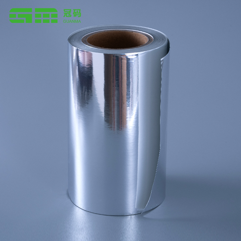 50mic kiiltävä hopea PP itseliimautuva paperijumborulla rengasliimalla